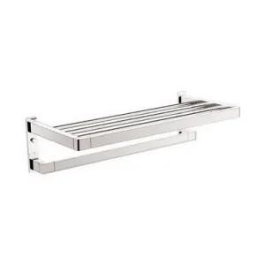 Brooklyn Towel Rack | Made From Brass In Chrome Finish By ADP by ADP, a Bathroom Accessories for sale on Style Sourcebook