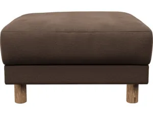 Hayes Muse Chocolate Ottoman by James Lane, a Ottomans for sale on Style Sourcebook
