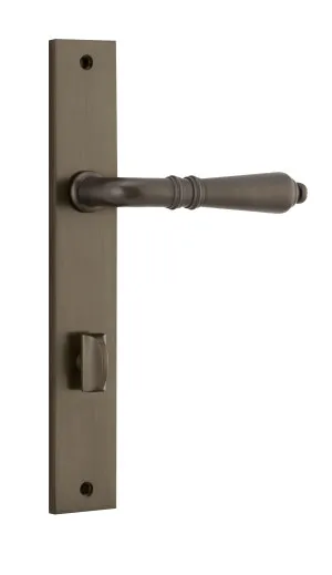 Sarlat Lever - Rectangular - Signature Brass - Privacy by Iver, a Door Hardware for sale on Style Sourcebook