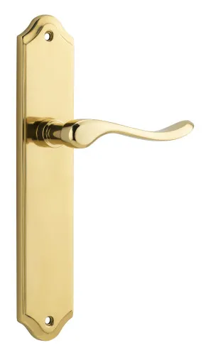 Stirling Lever - Shouldered - Polished Brass by Iver, a Door Hardware for sale on Style Sourcebook
