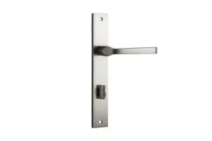 Annecy Lever - Rectangular - Satin Nickel - Privacy by Iver, a Door Hardware for sale on Style Sourcebook