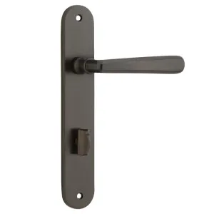 Copenhagen Lever - Oval - Signature Brass - Privacy by Iver, a Door Hardware for sale on Style Sourcebook