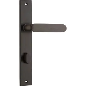 Bronte Lever - Rectangular - Signature Brass - Privacy by Iver, a Door Hardware for sale on Style Sourcebook