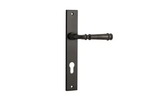 Verona Lever - Rectangular - Signature Brass - Entrance by Iver, a Door Hardware for sale on Style Sourcebook