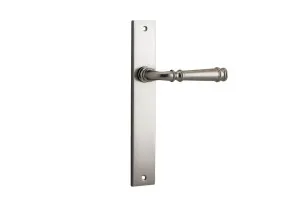 Verona Lever - Rectangular - Satin Nickel by Iver, a Door Hardware for sale on Style Sourcebook