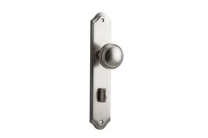 Paddington Knob - Shouldered - Satin Nickel - Privacy by Iver, a Door Hardware for sale on Style Sourcebook