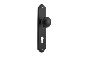 Paddington Knob - Shouldered - Matt Black - Entrance by Iver, a Door Hardware for sale on Style Sourcebook
