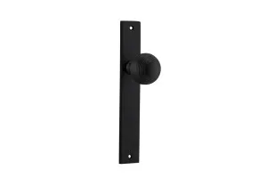 Guildford Knob - Rectangular - Matt Black by Iver, a Door Hardware for sale on Style Sourcebook