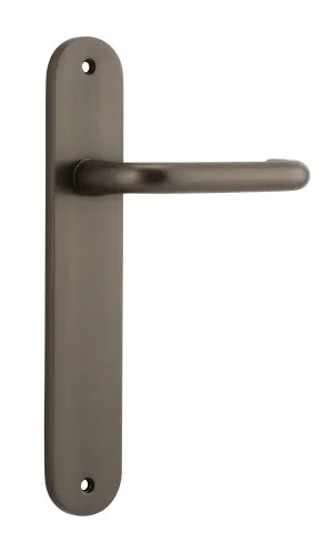 Oslo Lever - Oval - Signature Brass by Iver, a Door Hardware for sale on Style Sourcebook