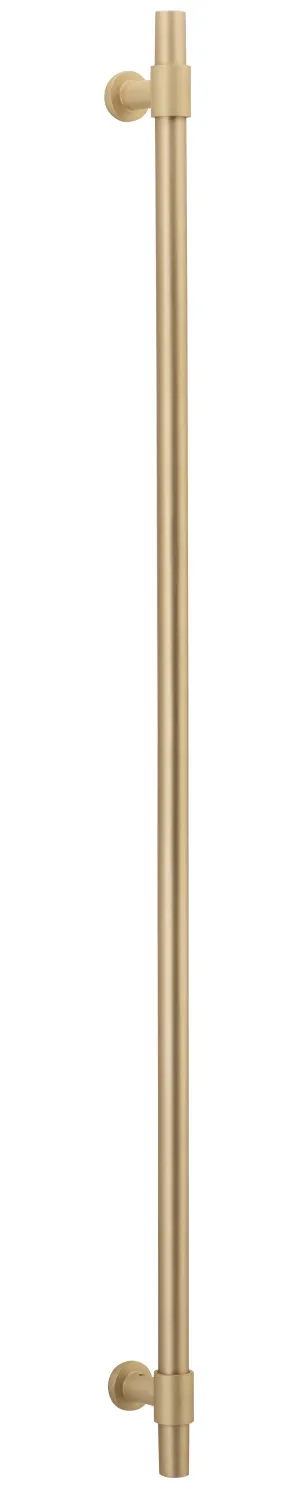 Helsinki Pull Handle - Brushed Brass - 900mm by Iver, a Door Hardware for sale on Style Sourcebook