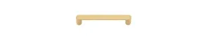 Osaka Cabinet Pull - Brushed Brass - 128mm by Iver, a Cabinet Hardware for sale on Style Sourcebook