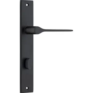 Como Lever - Rectangular - Matt Black - Privacy by Iver, a Door Hardware for sale on Style Sourcebook