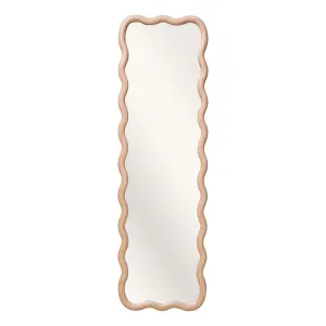Phoebe Standing Mirror 50x165cm in Natural by OZ Design, a Mirrors for sale on Style Sourcebook