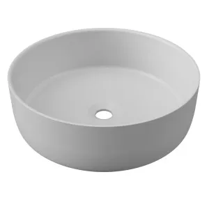 Allure Basin 360mm Light Grey Matt by Timberline, a Basins for sale on Style Sourcebook