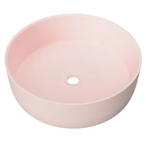 Allure Basin 360mm Pink Matt by Timberline, a Basins for sale on Style Sourcebook