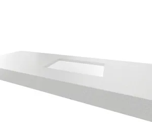 Mini Rectangle Undermount Basin 430mm White Gloss by Timberline, a Basins for sale on Style Sourcebook
