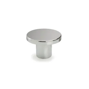 Flat Knob 26mm Chrome Handle by Timberline, a Cabinet Hardware for sale on Style Sourcebook