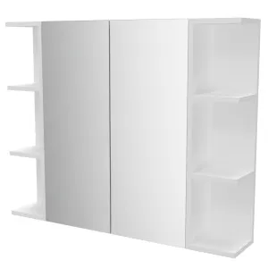 Boston Shaving Cabinet 900mm Double Door Platinum Collection by Timberline, a Shaving Cabinets for sale on Style Sourcebook