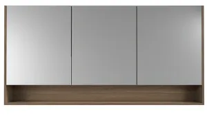 Sanremo Shaving Cabinet 1500mm Three Door Gold Collection by Timberline, a Shaving Cabinets for sale on Style Sourcebook