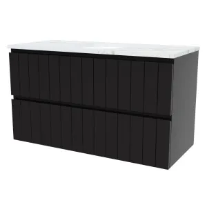 Henley Vanity 1050mm Centre WG Basin SilkSurface UC Top Wall hung by Timberline, a Vanities for sale on Style Sourcebook