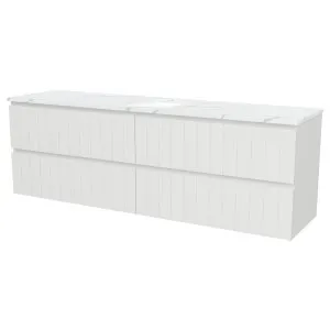 Henley Vanity 1800mm Centre WG Basin SilkSurface UC Top Wall hung by Timberline, a Vanities for sale on Style Sourcebook