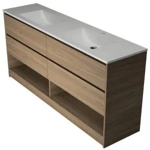 Kansas Vanity 1800mm Double Bowl Regal Top Floor standing by Timberline, a Vanities for sale on Style Sourcebook