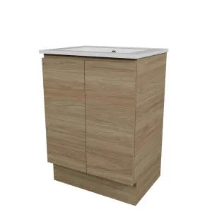 Nevada Vanity 600mm Centre Bowl Alpha Top Floor standing by Timberline, a Vanities for sale on Style Sourcebook