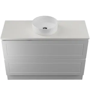 Nevada Plus Classic Vanity 1200mm Centre WG Basin SilkSurface AC Top Floor standing by Timberline, a Vanities for sale on Style Sourcebook