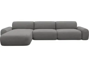 Beckett California Slate Chaise Sofa - 3 Seater by James Lane, a Sofas for sale on Style Sourcebook