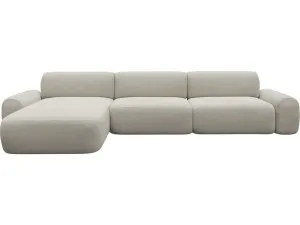 Beckett Noa Desert Chaise Sofa - 3 Seater by James Lane, a Sofas for sale on Style Sourcebook