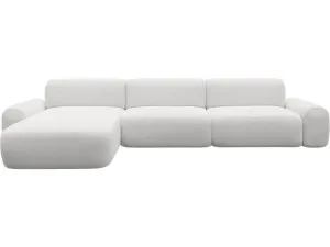 Beckett Muse Frost Chaise Sofa - 3 Seater by James Lane, a Sofas for sale on Style Sourcebook