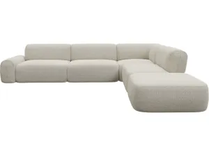 Beckett Boucle Ivory Modular Sofa - 6 Piece by James Lane, a Sofas for sale on Style Sourcebook
