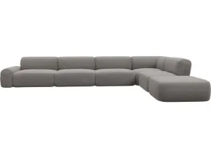 Beckett Boucle Pumice Modular Sofa - 7 Piece by James Lane, a Sofas for sale on Style Sourcebook