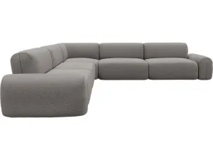 Beckett Boucle Pumice Modular Corner Sofa - 7 Piece by James Lane, a Sofas for sale on Style Sourcebook