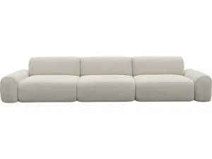 Beckett Boucle Ivory Modular Sofa - 3 Seater by James Lane, a Sofas for sale on Style Sourcebook