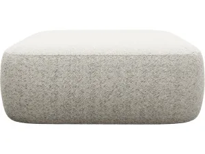 Beckett Boucle Ivory Sofa Module Ottoman by James Lane, a Ottomans for sale on Style Sourcebook