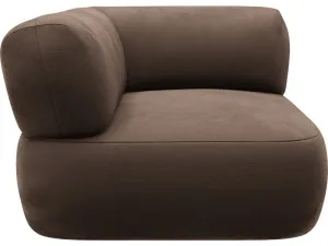 Beckett Muse Chocolate Sofa Module Corner by James Lane, a Sofas for sale on Style Sourcebook