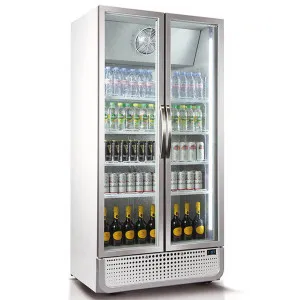 Husky 795L Double Glass Door Display Fridge White C8PRO-H-WH-AU by Husky, a Refrigerators, Freezers for sale on Style Sourcebook
