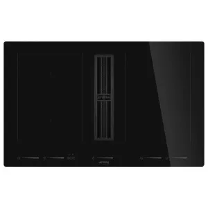 Smeg 83cm Universale Induction Cooktop with Integrated Rangehood HOBD682D2 by Smeg, a Cooktops for sale on Style Sourcebook