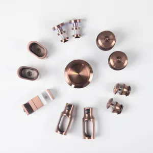 Bellé  Wall to Wall Frameless Shower Sliding System Right Hand Fixed Brushed Rose Gold by Estelle, a Shower Screens & Enclosures for sale on Style Sourcebook