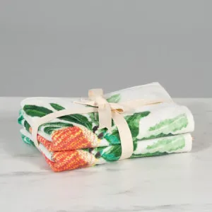 Aussie Tea Towel - 100% Cotton, Red - Canningvale by Canningvale, a Sheets for sale on Style Sourcebook