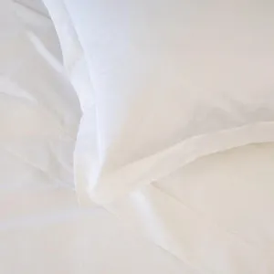 Mille Pillowcase Twin Pack - 1000 Thread Count, European, White - Canningvale by Canningvale_Mille, a Pillow Cases for sale on Style Sourcebook