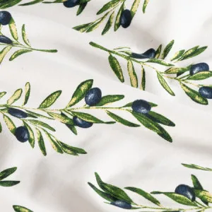 Cucina Tablecloth - 100% Cotton, White, Round - Canningvale by Canningvale_Cucina, a Table Cloths & Runners for sale on Style Sourcebook