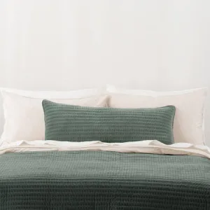 Coverlet - Velluto, Double/Queen, Green - Canningvale by Canningvale, a Sheets for sale on Style Sourcebook