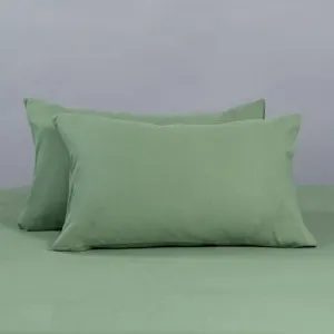 Pillowcase Pair - Cotton, White - Canningvale by Canningvale_Sereno, a Sheets for sale on Style Sourcebook