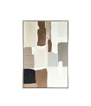 Polished Abstraction Wall Art Canvas 120cm x 80cm by Luxe Mirrors, a Artwork & Wall Decor for sale on Style Sourcebook
