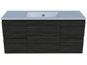 Carlo Vanity 1200mm Centre Bowl Alpha Top Wall Hung, Bottega Oak by Timberline, a Vanities for sale on Style Sourcebook