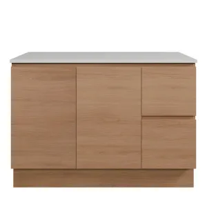 Nevada Vanity 1200mm Centre WG Basin SilkSurface AC Top Floor standing, Tassie Oak by Timberline, a Vanities for sale on Style Sourcebook