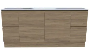 Nevada Vanity 1800mm Centre Bowl Stadium Top Floor standing, Prime Oak by Timberline, a Vanities for sale on Style Sourcebook