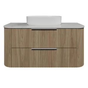 Socoa Vanity 1200mm Centre WG Basin SilkSurface AC Top Wall hung, Prime Oak by Timberline, a Vanities for sale on Style Sourcebook